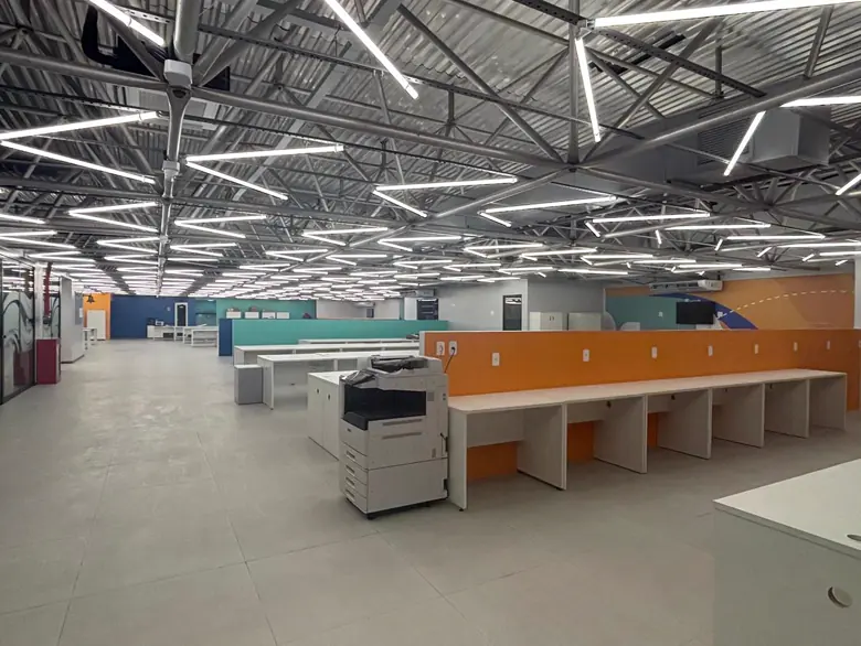 Escritorio corporativo entregue pela WS Construcoes